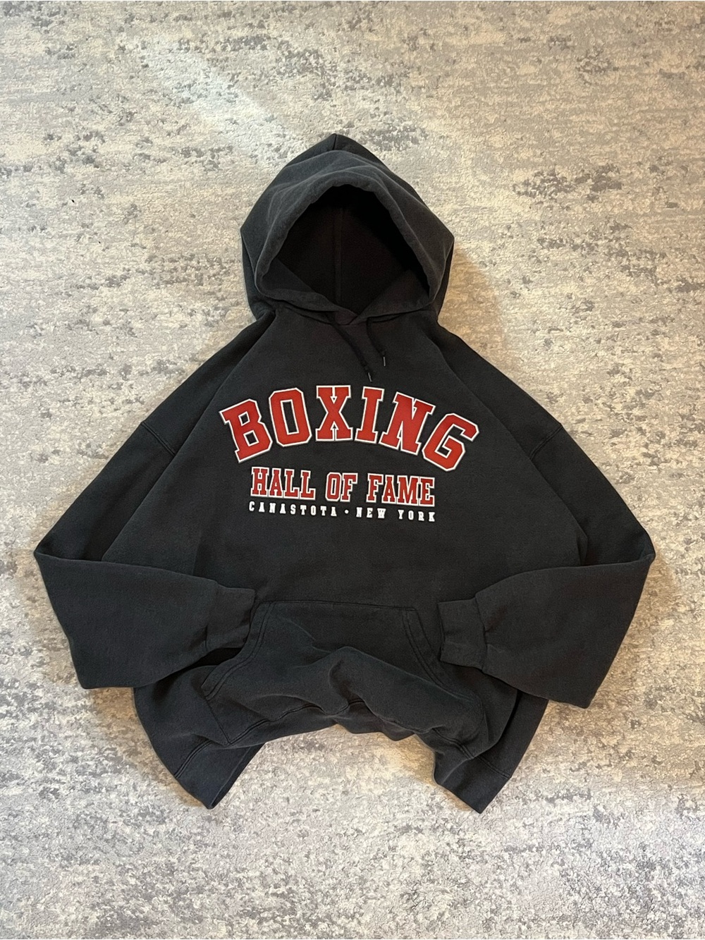 Vintage boxing hall of fame hoodie